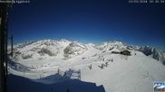 Archived webcam image showing Aletsch Arena - Viewpoint Eggishorn on 13 Mar 2026 at 10:47
