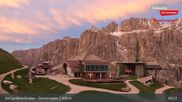Archived webcam image showing Val Gardena - Dantercepies Top station on 15 Jun 2026 at 05:38