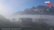 Archived webcam image showing Val Gardena - Dantercepies Top station on 19 Jun 2026 at 07:53