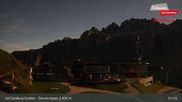 Archiviertes Webcam Bild: Val Gardena - Dantercepies Bergstation am 26.08.2026 um 01:18 Uhr