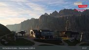 Archived webcam image showing Val Gardena - Dantercepies Top station on 18 Sep 2026 at 07:55