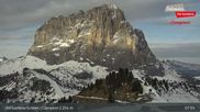 Archiviertes Webcam Bild: Gröden - Ciampinoi Bergstation am 12.04.2026 um 08:58 Uhr