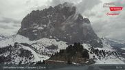 Archiviertes Webcam Bild: Gröden - Ciampinoi Bergstation am 12.04.2026 um 15:58 Uhr