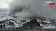 Archiviertes Webcam Bild: Gröden - Ciampinoi Bergstation am 12.04.2026 um 17:58 Uhr