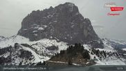 Archiviertes Webcam Bild: Gröden - Ciampinoi Bergstation am 12.04.2026 um 13:58 Uhr