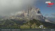 Archived webcam image showing Val Gardena - Ciampinoi Top station on 19 Jun 2026 at 09:53