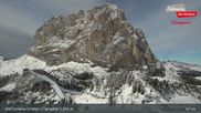 Archived webcam image showing Val Gardena - Ciampinoi Top station on 11 Jun 2026 at 08:18