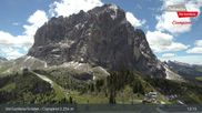 Archived webcam image showing Val Gardena - Ciampinoi Top station on 11 Jun 2026 at 13:33