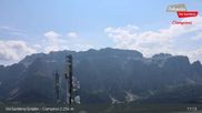 Archived webcam image showing Val Gardena - Ciampinoi Top station on 2 Aug 2026 at 11:22
