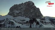 Archiviertes Webcam Bild: Gröden - Ciampinoi Bergstation am 26 Feb 2026 um 01:29 Uhr