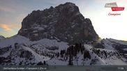 Archiviertes Webcam Bild: Gröden - Ciampinoi Bergstation am 26 Feb 2026 um 21:01 Uhr