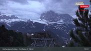 Archiviertes Webcam Bild: Val Gardena - Col Raiser am 13.04.2026 um 03:38 Uhr