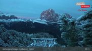 Archived webcam image showing Val Gardena - Col Raiser Top Station on 11 Jun 2026 at 05:18