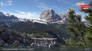 Archived webcam image showing Val Gardena - Col Raiser Top Station on 11 Jun 2026 at 09:18