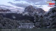 Archived webcam image showing Val Gardena - Col Raiser Top Station on 11 Jun 2026 at 03:18