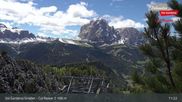 Archived webcam image showing Val Gardena - Col Raiser Top Station on 11 Jun 2026 at 11:18