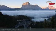 Archived webcam image showing Val Gardena - Col Raiser Top Station on 16 Sep 2026 at 07:59