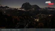 Archived webcam image showing Val Gardena - Col Raiser Top Station on 31 Oct 2026 at 05:12