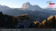 Archived webcam image showing Val Gardena - Col Raiser Top Station on 31 Oct 2026 at 08:12