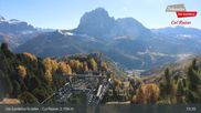 Archived webcam image showing Val Gardena - Col Raiser Top Station on 31 Oct 2026 at 13:12