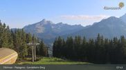Archived webcam image showing Filzmoos - Top Station Papageno on 9 Aug 2026 at 08:11
