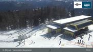 Archived webcam image showing St. Michael - Top Station Sonnenbahn Gondola on 26 Feb 2026 at 11:00