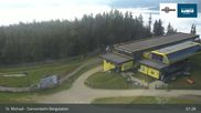 Archived webcam image showing St. Michael - Top Station Sonnenbahn Gondola on 3 Aug 2026 at 07:22