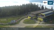 Archived webcam image showing St. Michael - Top Station Sonnenbahn Gondola on 3 Aug 2026 at 08:22