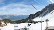 Archived webcam image showing Axamer Lizum Ski Resort: View from Birgitzköpflhaus on 3 May 2026 at 10:49