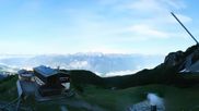 Archived webcam image showing Axamer Lizum Ski Resort: View from Birgitzköpflhaus on 4 Jun 2026 at 02:41