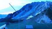 Archived webcam image showing Axamer Lizum Ski Resort: View from Birgitzköpflhaus on 4 Jun 2026 at 04:41