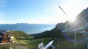 Archived webcam image showing Axamer Lizum Ski Resort: View from Birgitzköpflhaus on 4 Jun 2026 at 06:41