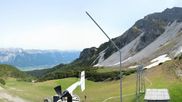 Archived webcam image showing Axamer Lizum Ski Resort: View from Birgitzköpflhaus on 4 Jun 2026 at 10:41