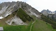 Archived webcam image showing Axamer Lizum Ski Resort: View from Birgitzköpflhaus on 4 Jun 2026 at 14:41