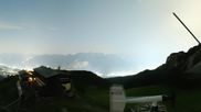 Archived webcam image showing Axamer Lizum Ski Resort: View from Birgitzköpflhaus on 21 Jun 2026 at 00:33