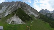 Archived webcam image showing Axamer Lizum Ski Resort: View from Birgitzköpflhaus on 21 Jun 2026 at 14:33