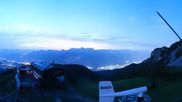 Archived webcam image showing Axamer Lizum Ski Resort: View from Birgitzköpflhaus on 21 Jun 2026 at 22:33