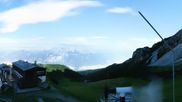 Archived webcam image showing Axamer Lizum Ski Resort: View from Birgitzköpflhaus on 5 Jul 2026 at 02:56