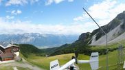 Archived webcam image showing Axamer Lizum Ski Resort: View from Birgitzköpflhaus on 5 Jul 2026 at 10:56