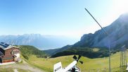 Archived webcam image showing Axamer Lizum Ski Resort: View from Birgitzköpflhaus on 13 Jul 2026 at 08:07