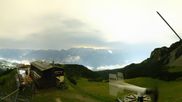 Archived webcam image showing Axamer Lizum Ski Resort: View from Birgitzköpflhaus on 19 Jul 2026 at 00:31