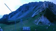 Archived webcam image showing Axamer Lizum Ski Resort: View from Birgitzköpflhaus on 19 Jul 2026 at 04:31