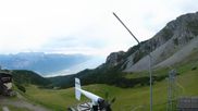 Archived webcam image showing Axamer Lizum Ski Resort: View from Birgitzköpflhaus on 19 Jul 2026 at 07:31