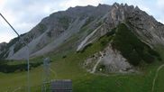 Archived webcam image showing Axamer Lizum Ski Resort: View from Birgitzköpflhaus on 20 Jul 2026 at 06:59