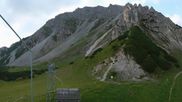Archived webcam image showing Axamer Lizum Ski Resort: View from Birgitzköpflhaus on 20 Jul 2026 at 07:59