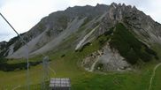 Archived webcam image showing Axamer Lizum Ski Resort: View from Birgitzköpflhaus on 26 Jul 2026 at 08:13