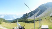 Archived webcam image showing Axamer Lizum Ski Resort: View from Birgitzköpflhaus on 2 Aug 2026 at 10:36
