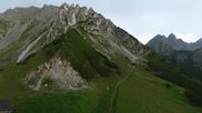 Archived webcam image showing Axamer Lizum Ski Resort: View from Birgitzköpflhaus on 2 Aug 2026 at 18:36