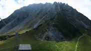 Archived webcam image showing Axamer Lizum Ski Resort: View from Birgitzköpflhaus on 23 Aug 2026 at 10:36