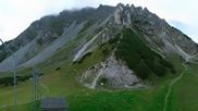 Archived webcam image showing Axamer Lizum Ski Resort: View from Birgitzköpflhaus on 31 Aug 2026 at 00:21